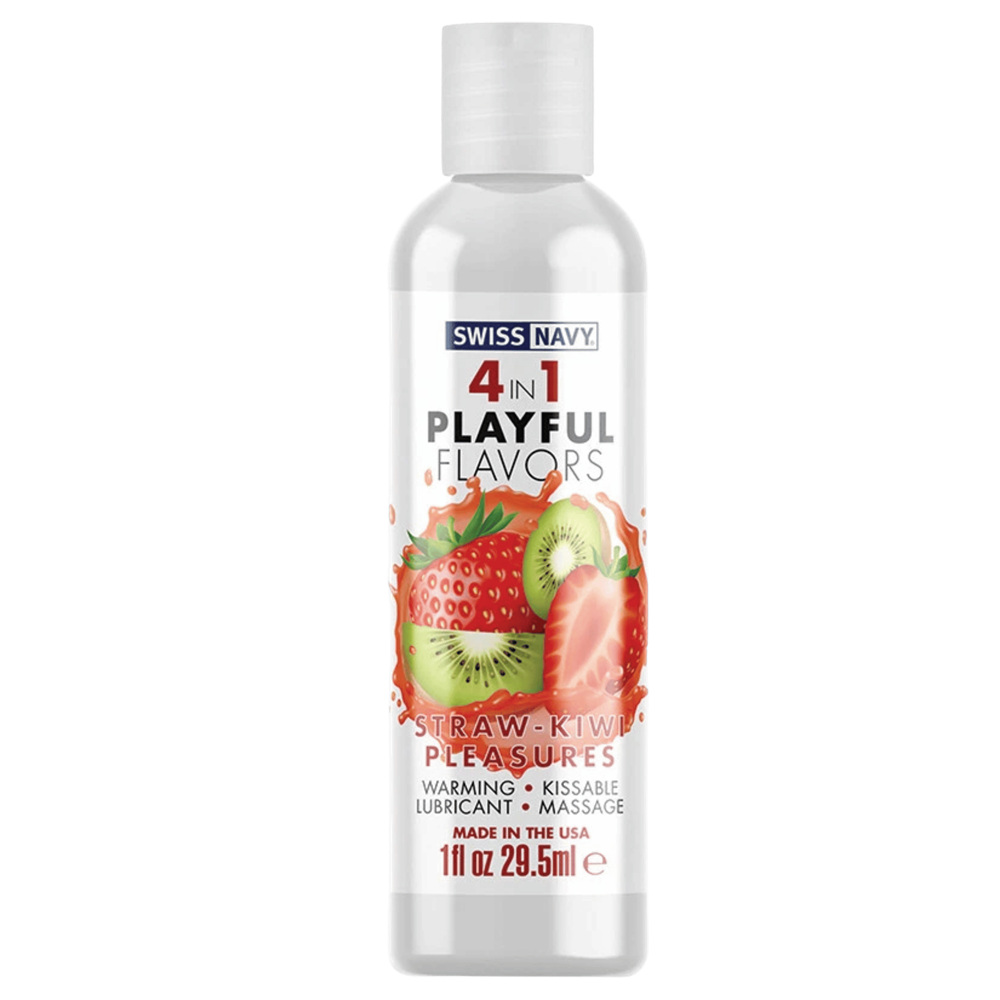 Strawberry Kiwi Flavored Lube from Swiss Navy Lube 1 oz
