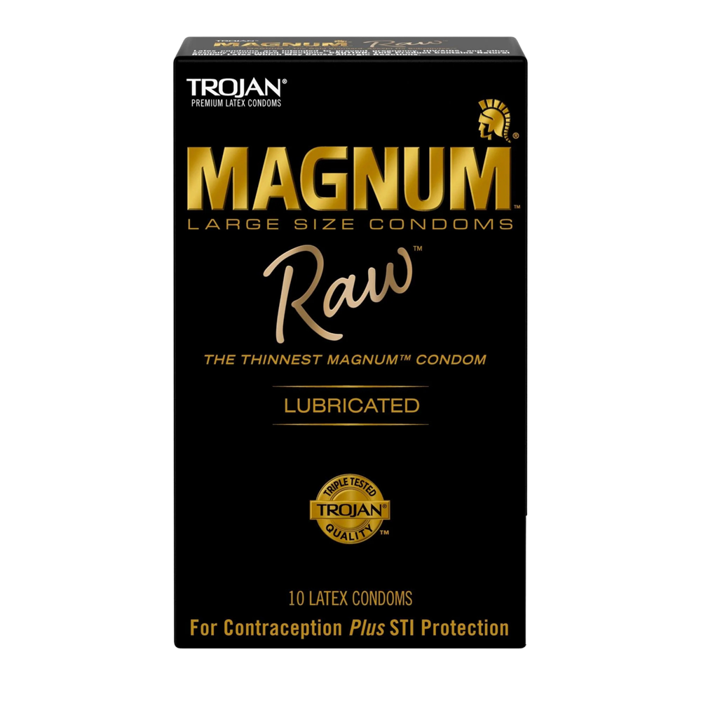 Trojan Magnum Raw Condoms 10 pack