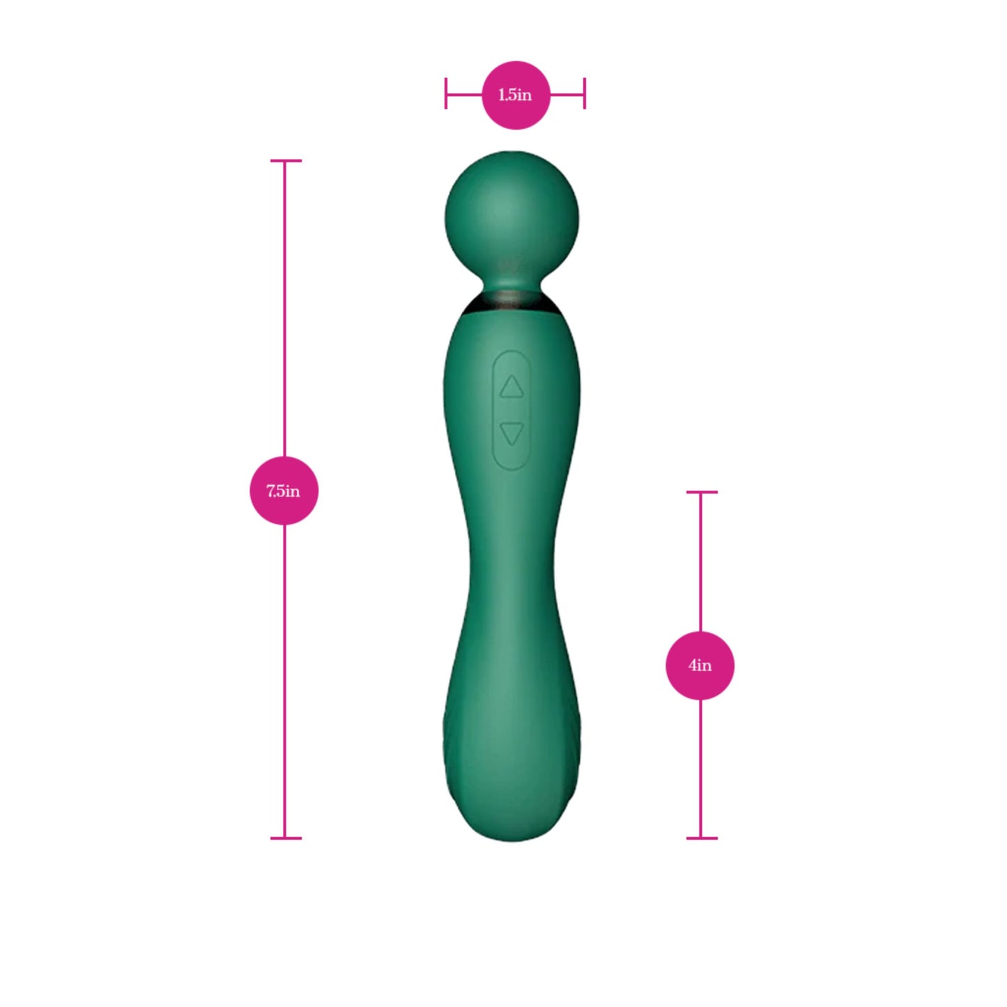 Pure Envy Compact Curve Wand Dimensionw
