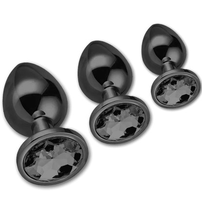 Black Jewel Butt Plugs