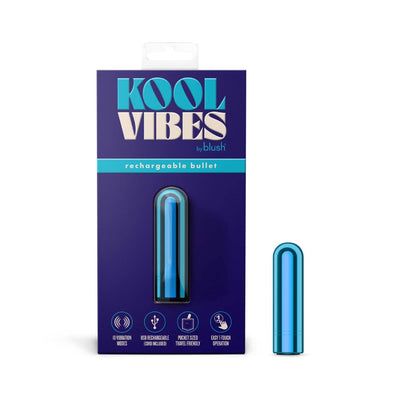 Mini Bullet Vibrator - Kool Vibes Blueberry
