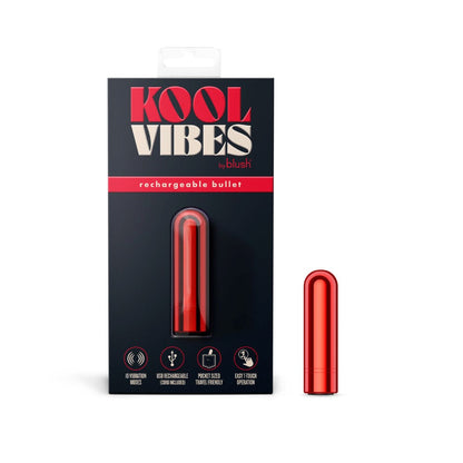 Mini Bullet Vibrator - Kool Vibes Cherry