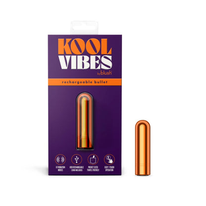 Mini Vibrator Bullet - Tangerine Kool Vibes by Blush