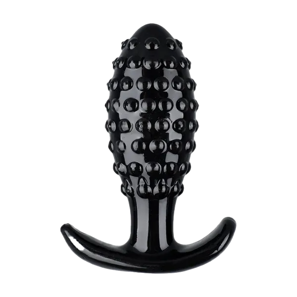 Butt Plug Training Set - 4 Dotted Silicone Butt Plugs