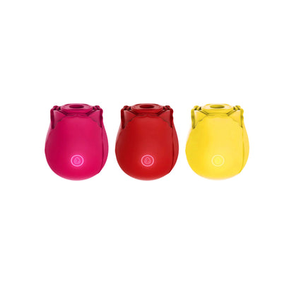 Pure Envy Red Rose Clitoral Sucking Toys