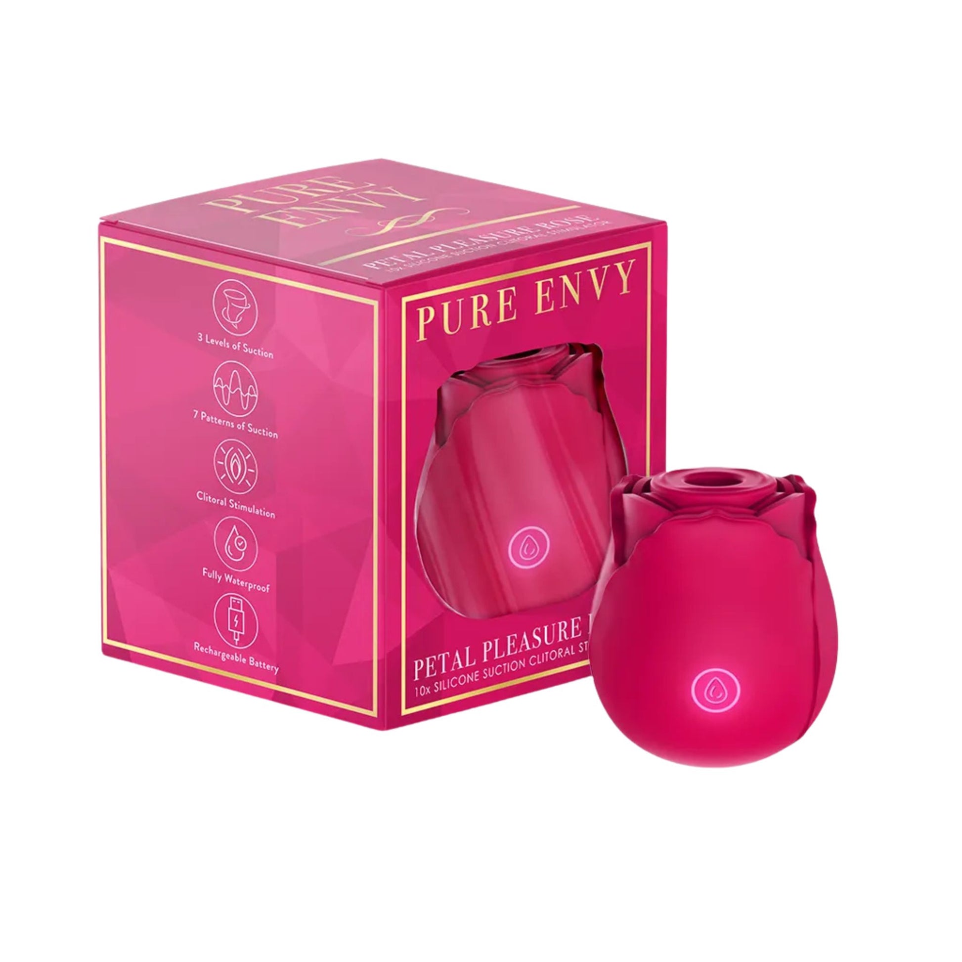 Clitoral Sucking Vibrator Desert Rose
