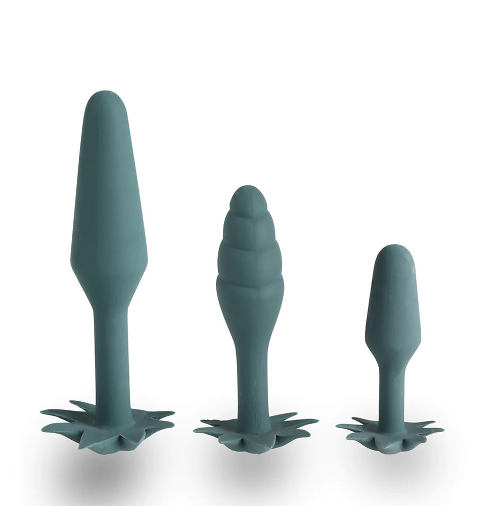 Anal Training Set - Maia Doobies Pot Leaf Anal Training Plugs