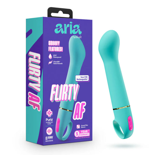 Aria Flirty AF G Spot and Clit Vibrator Box