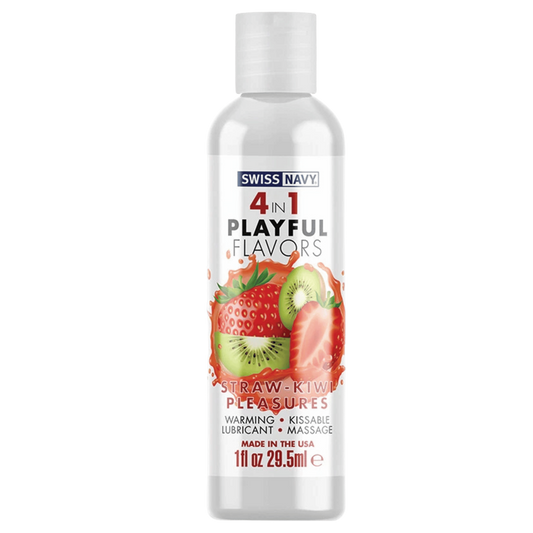 Swiss Navy 4 In 1 Playful Flavors Lubricant