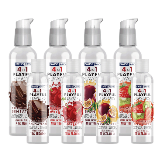 Swiss Navy 4 In 1 Playful Flavors Lubricant