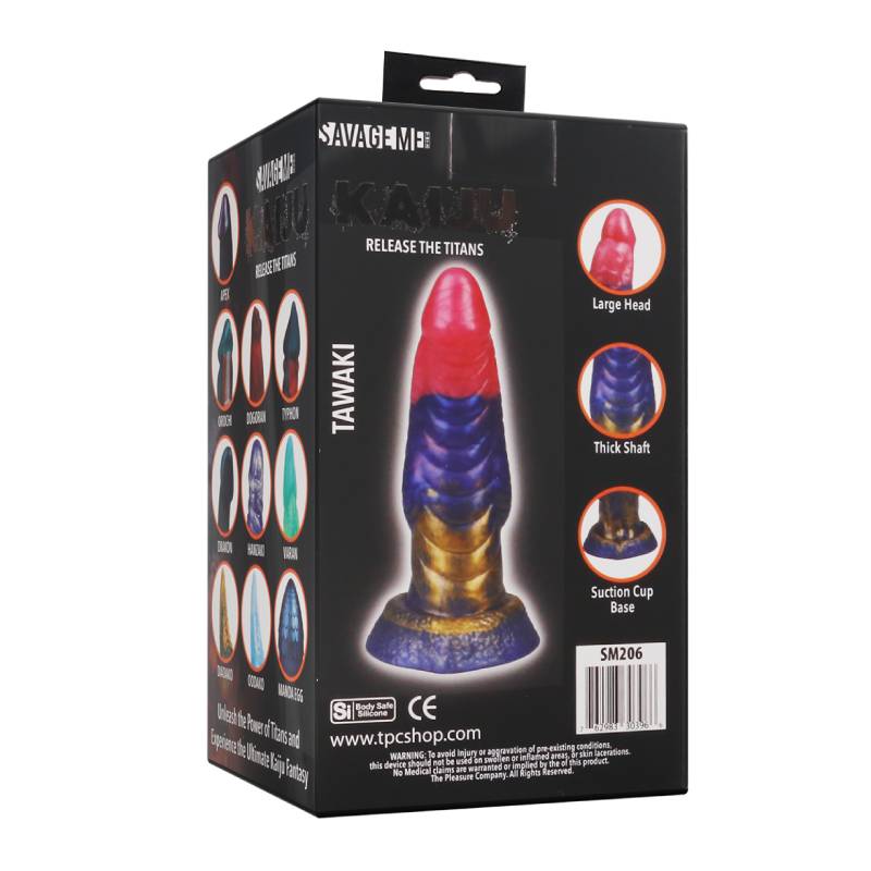 SavageMe Kaiju Tawaki Dildo Box Back