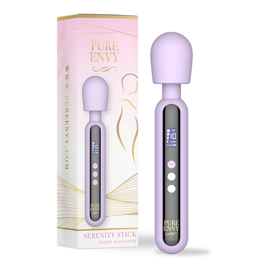 Purple Vibrator - Pure Envy Serenity Stick Vibe