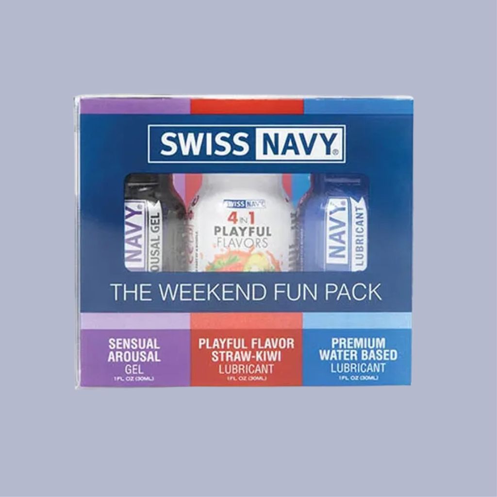 Swiss Navy Lubricant Weekend Fun Pack