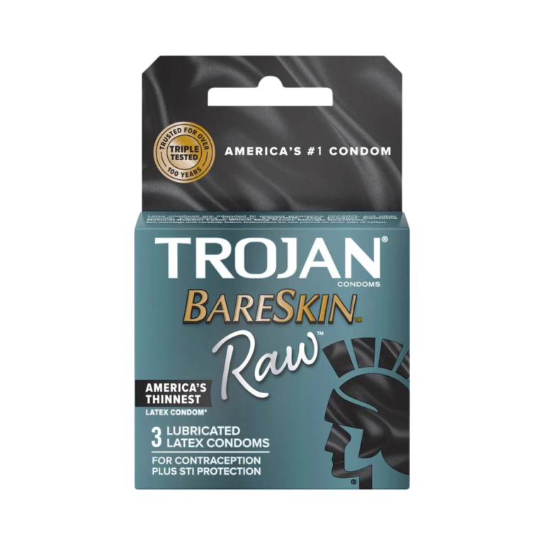 Trojan BareSkin Raw Condoms 3 pack