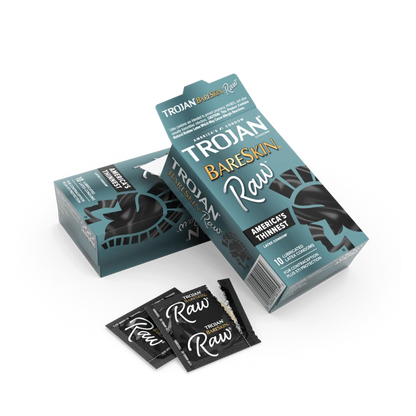 Trojan BareSkin Raw Condoms 10 pack
