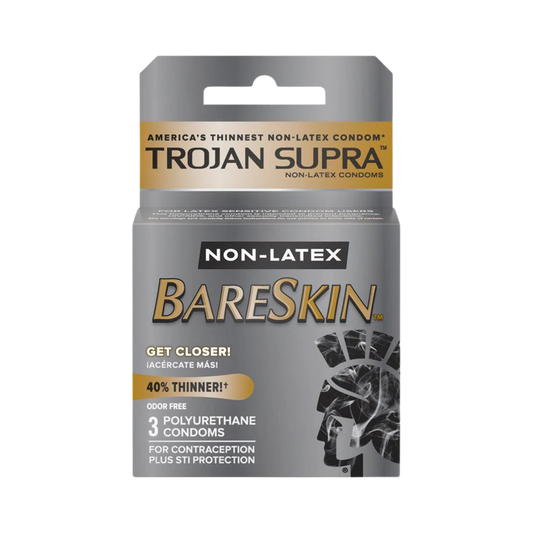 Non Latex Condom Trojan 3 pack
