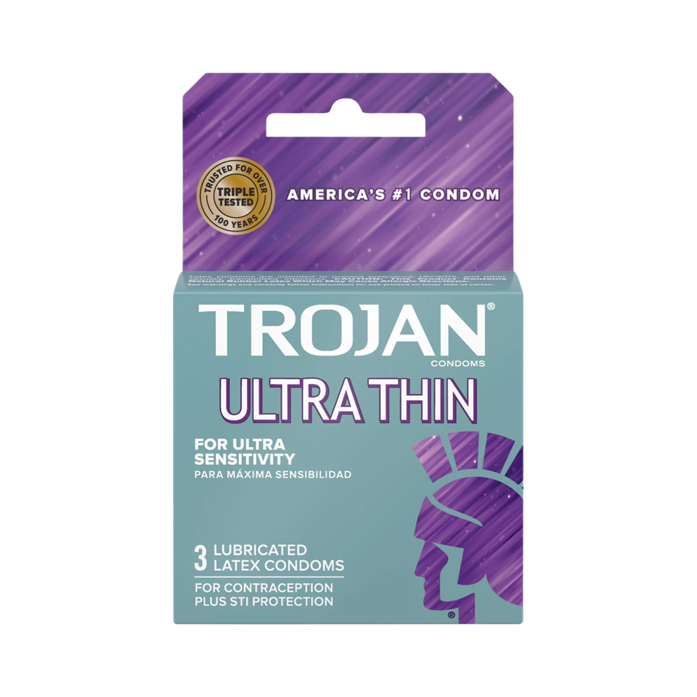 Trojan Ultra Thin Condoms 3 pack
