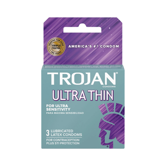 Trojan Ultra Thin Condoms 3 pack