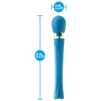 Blush vibrating massage wand size