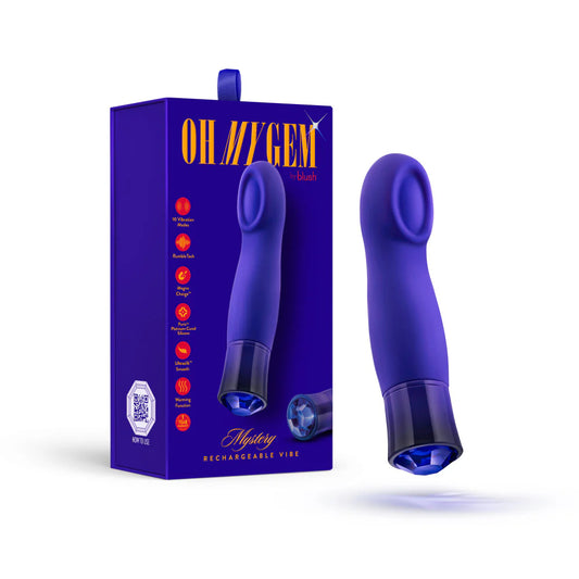 Clit Stimulation Vibrator - Blush Oh My Gem Sapphire