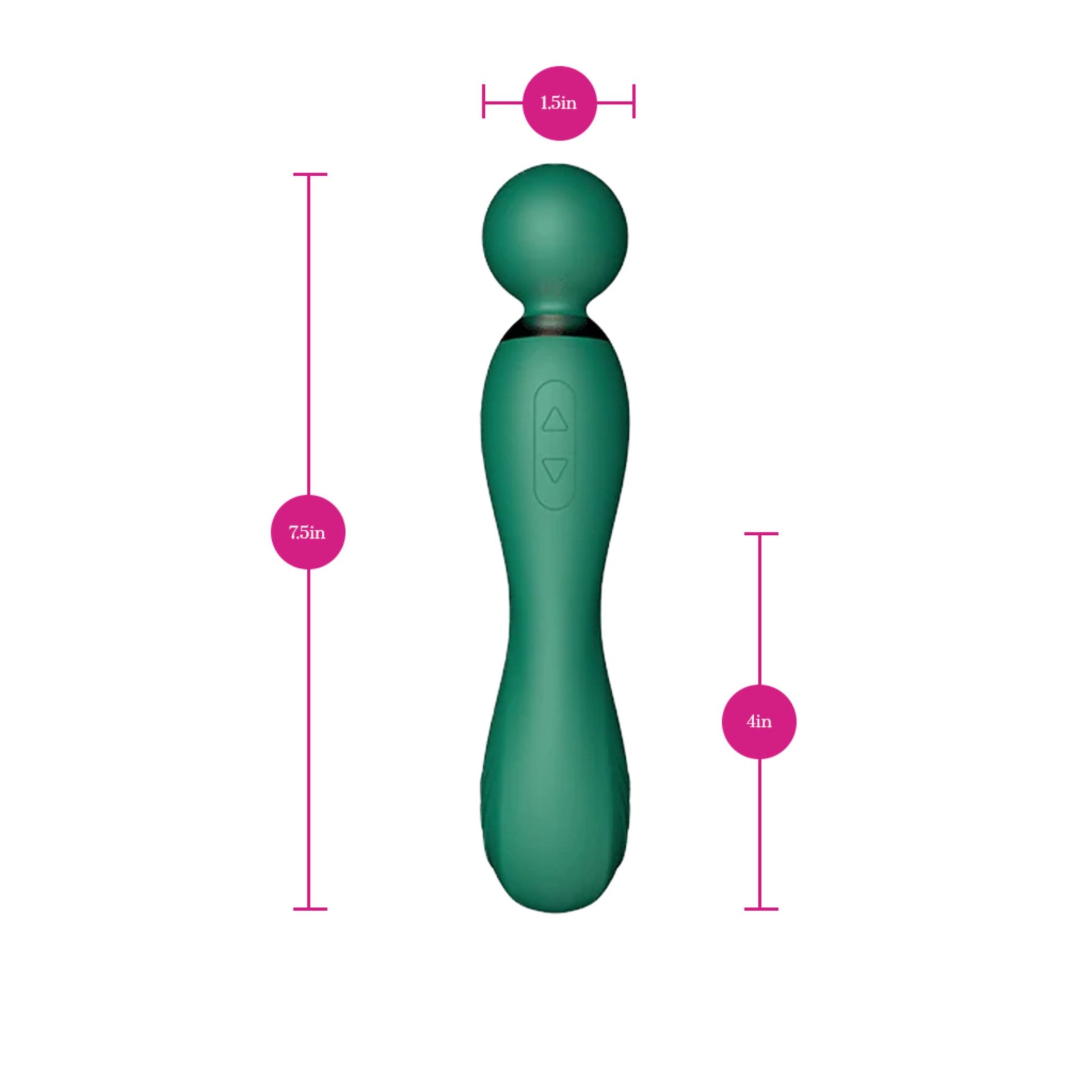 Pure Envy Compact Curve Wand Dimensionw