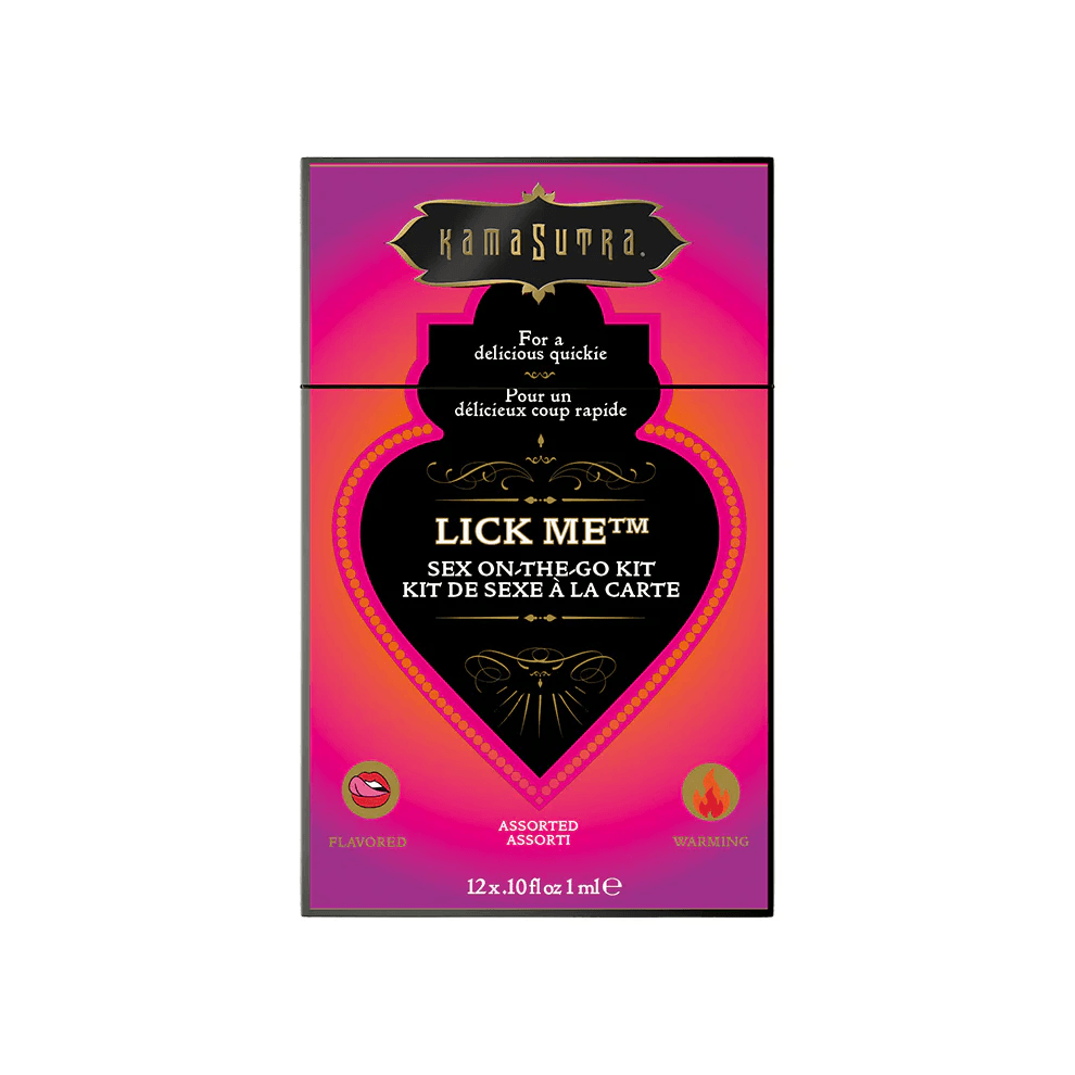 Flavored Lubes - Kama Sutra Lick Me Sex On-The-Go Kit