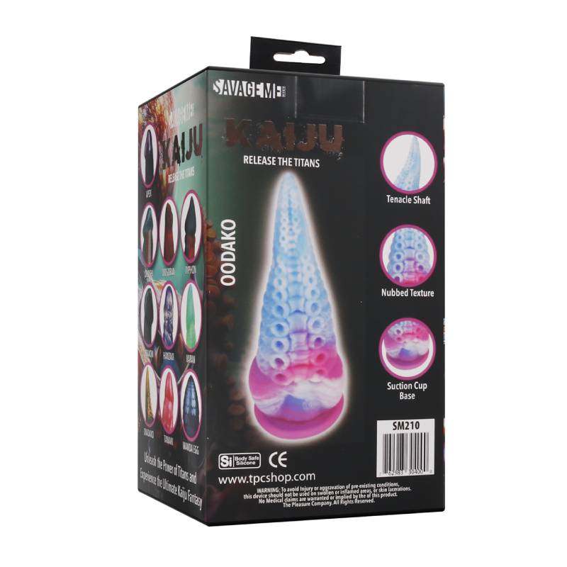 SavageMe Kaiju Oodako Silicone Dildo Box Back