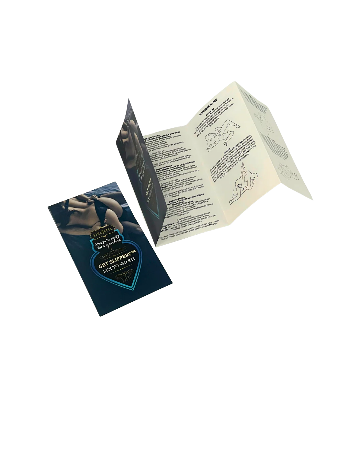 Personal Lube Packets - Kama Sutra Get Slippery Flavored Lubricants