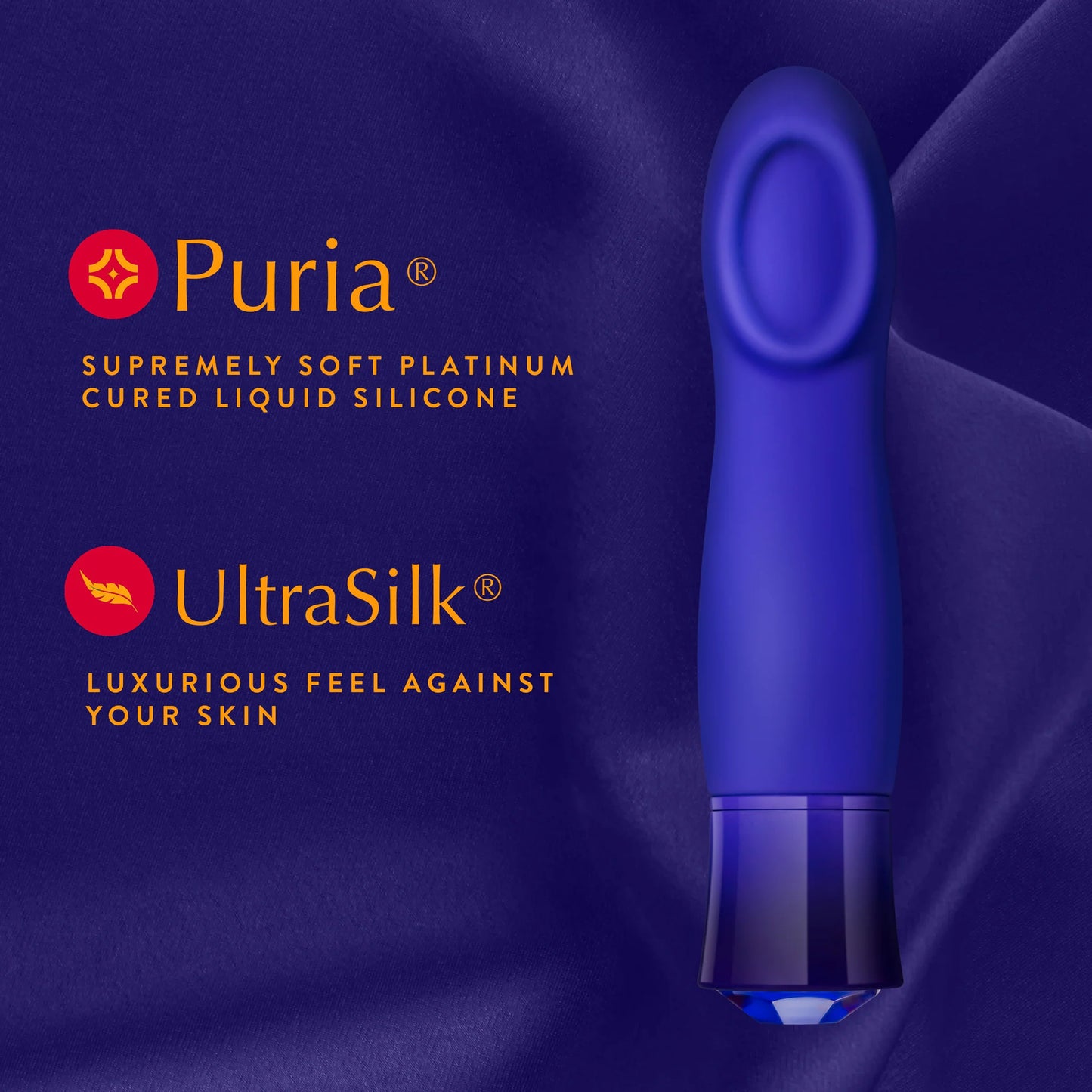 Clit Stimulation Vibrator - Blush Oh My Gem Sapphire