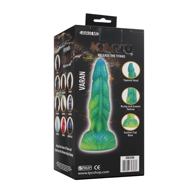 Savageme Kaiju Varan Dildo Box Back
